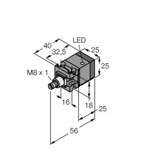 电感式传感器 BI10U-CA25-AP6X2- V1131图片