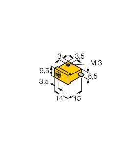 电感式传感器 NI2-Q9.5-AP6/S34图片