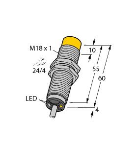 电感式传感器 NI12U-M18-ADZ30X2图片