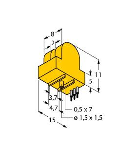 电感式传感器 SI2-K08-AP6图片