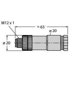 用于传感器和执行器的附件 DBS8141-0图片