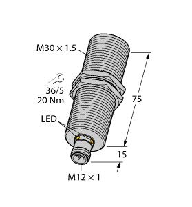 超声波传感器 RU300U-M30M-2UP8X2-H1151图片