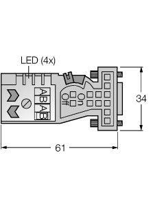 SUB-D接插件 FW-D9TLEDKU9XX-G-FC-ME-SH-8.5图片