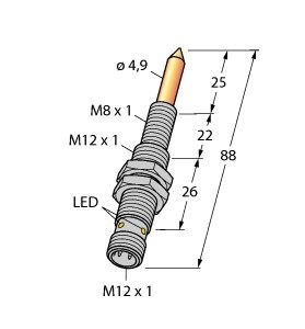 磁场传感器 NIMFE-EM12/4.9L88-UP6X-H1141/S1182图片