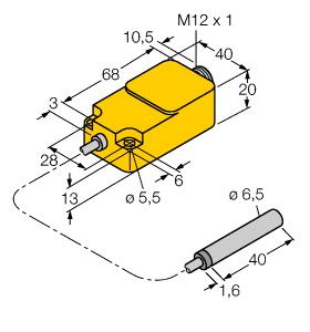 电感式传感器 BI1.5-EH6.5-0.2-Q20-2LU-H1141/S950图片