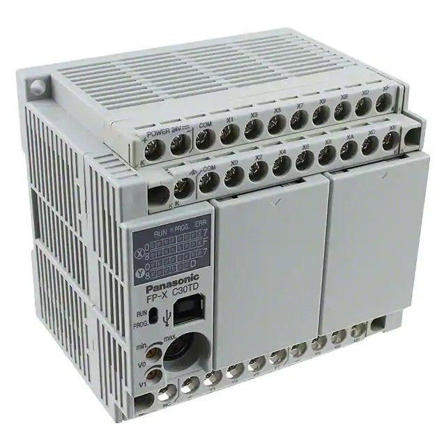 Programmable Logic Controller (PLC) Chassis Mount, DIN Rail 24VDC AFPX-C30TD图片