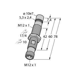 电感式传感器 BID1.5-G120-AP6-H1141图片