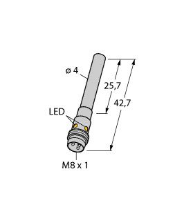 电感式传感器 BI1U-EH04-AP6X-V1331图片