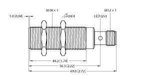 ʽȫ BI8-M18-2APS8X2-H1141ͼƬ