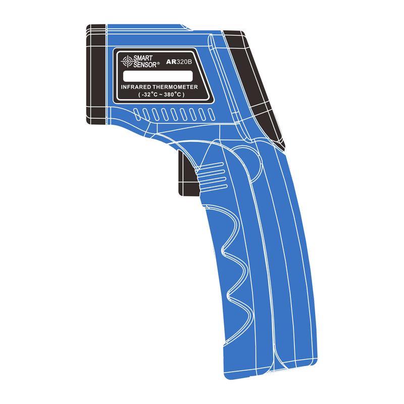 AR320B 迷你式红外测温仪图片