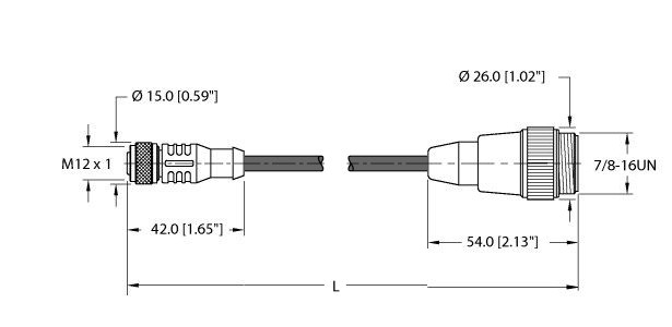 执行器/传感器电缆，PVC RKC 4.4T-3-RSM 40/S3520图片