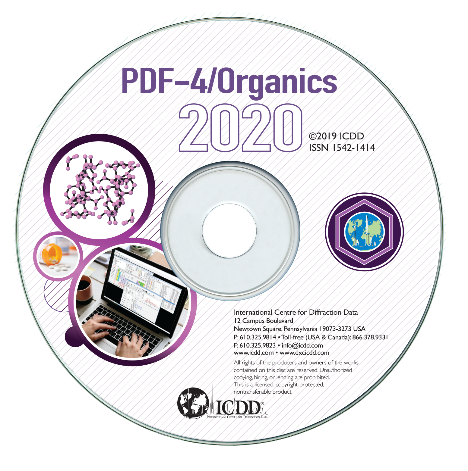 PDF-4 2020 л￨Ƭݿ PDF-4/Organics 2020ͼƬ