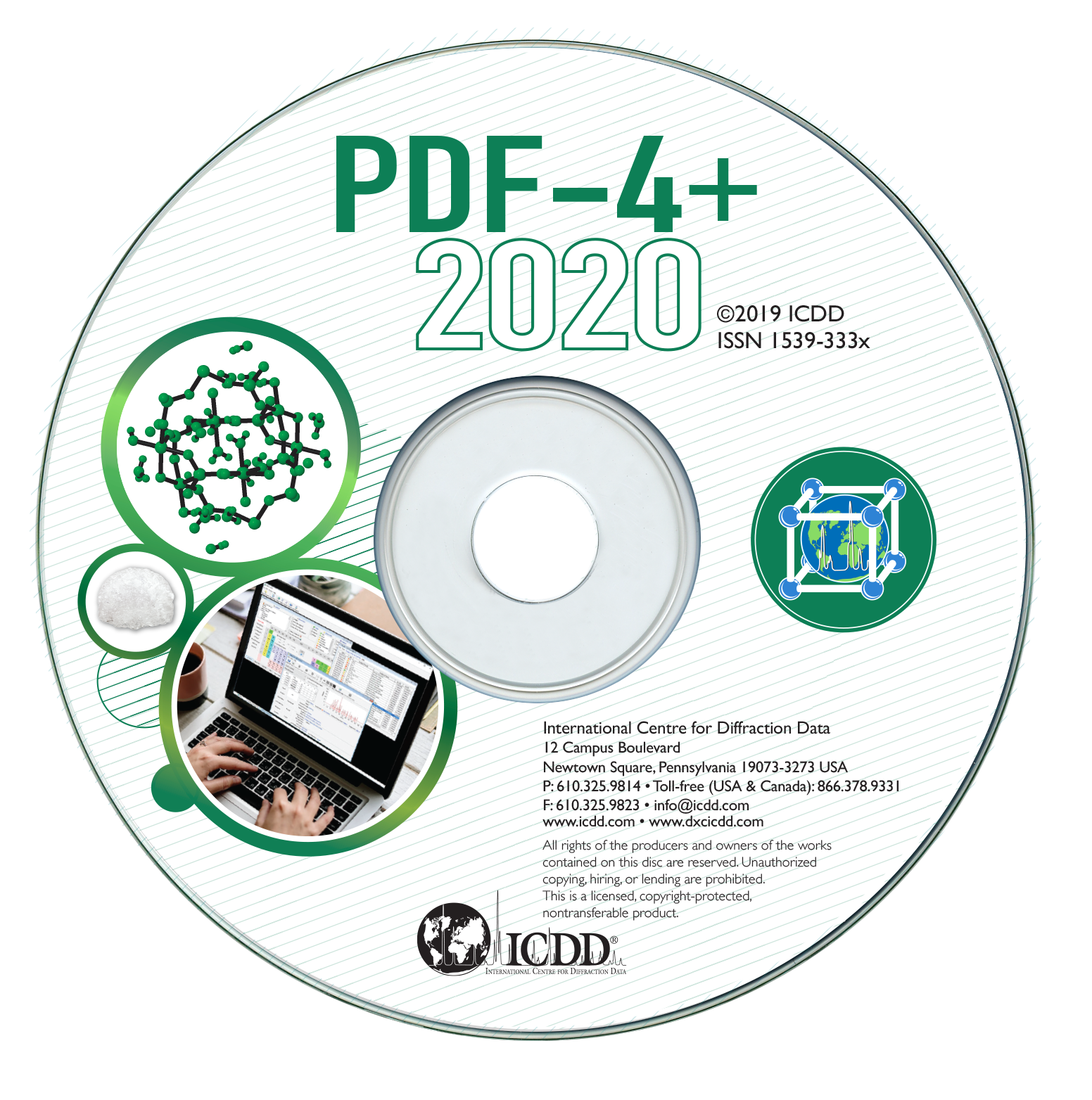 ICDD PDF-4+2020ݿ⿨ƬͼƬ