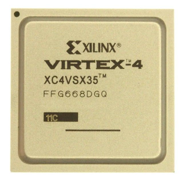 Virtex®-4 SX Field Programmable Gate Array (FPGA) IC 448 3538944 34560 668-BBGA, FCBGA XC4VSX35-11FFG668CͼƬ