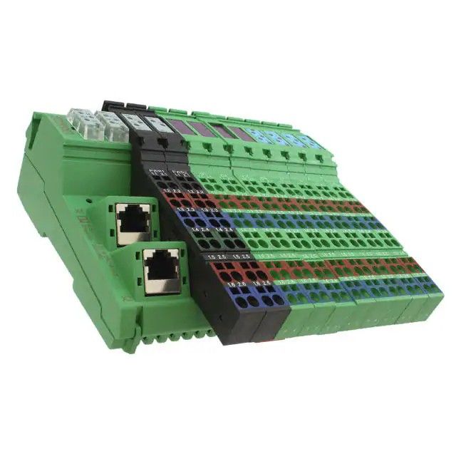 输入，输出(I/O)模块 DIN 轨道 24VDC 2832962图片