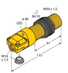 电感式传感器 BI10-P30SR-AP6X图片