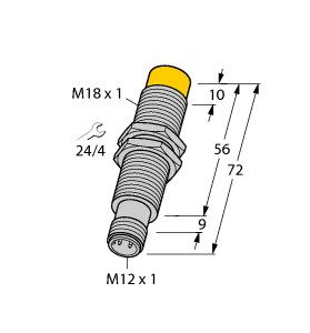 电感式传感器 NI10-M18E-LIU-H1141图片