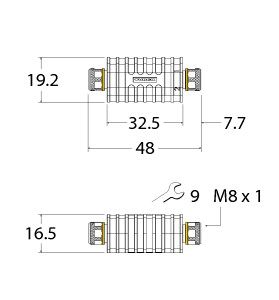 执行器/传感器电缆附件 AD-MFK4-MFK4图片