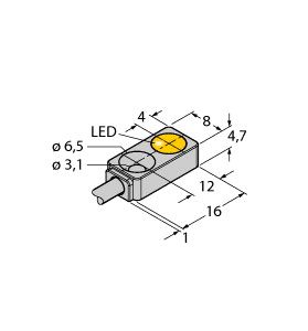 电感式传感器 BI2-Q4.7-AN6X图片