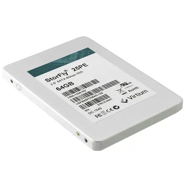 固态驱动器(SSD) 64GB SATA III FLASH-NAND(SLC) 2.5