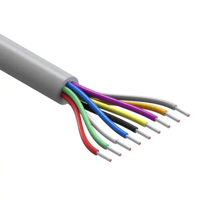 9 芯多芯线缆灰色 24 AWG 500.0'(152.4m) 30-00527图片