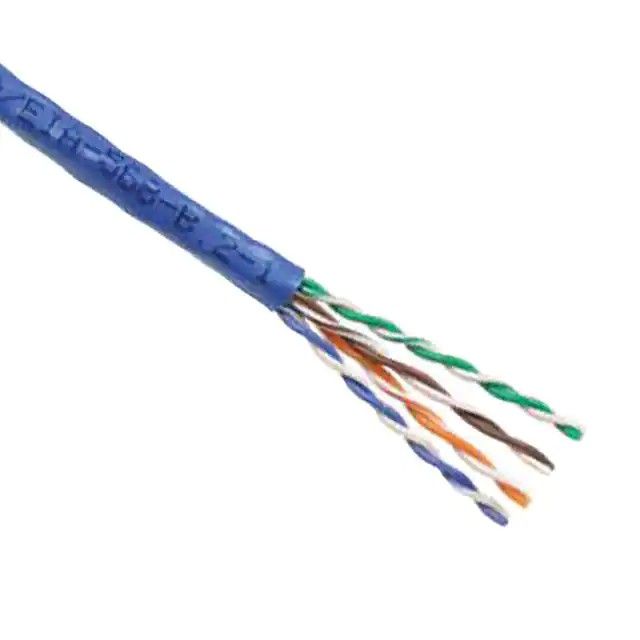 8(4 对)芯多线对，Cat5e 线缆蓝色 24 AWG-1000.0'(304.8m) 1752A 0061000图片