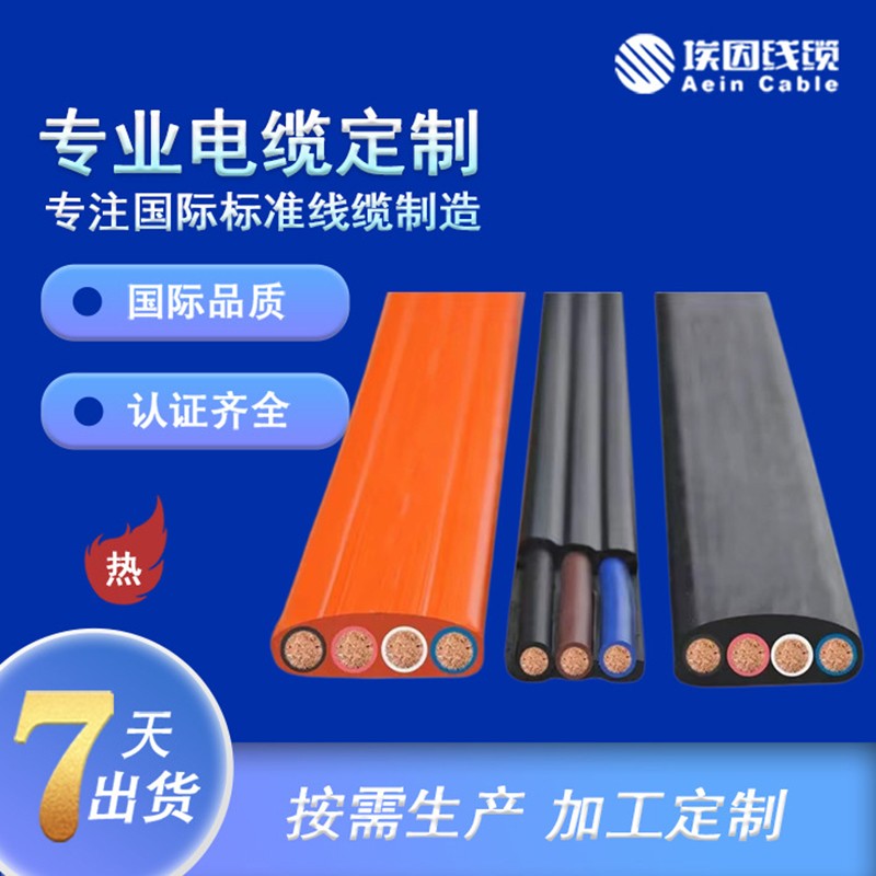 H03Z1Z1H2-F 低烟无卤扁电缆图片