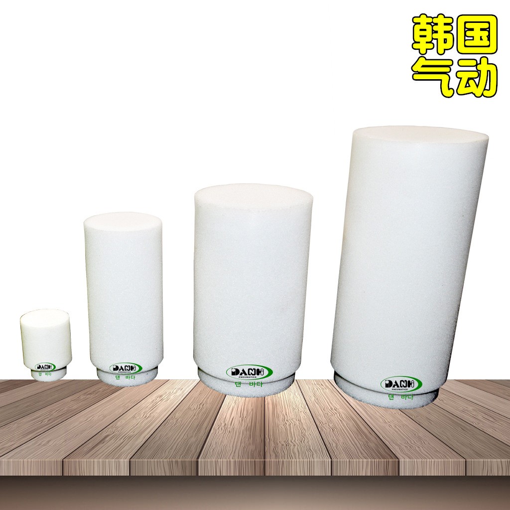 danhi真空泵空气进气PE烧结过滤芯图片