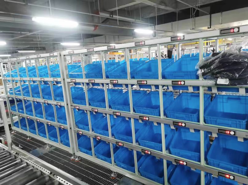 天傲仓库货架电子标签辅助亮灯拣货WMS寻物系统图片