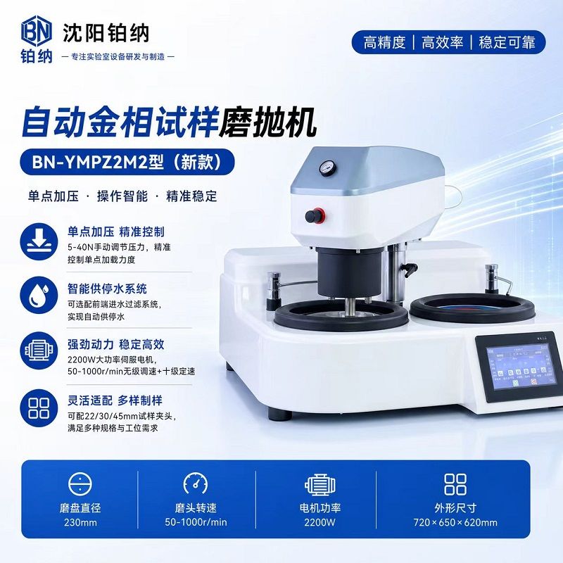 全自动触摸屏双盘磨抛机图片