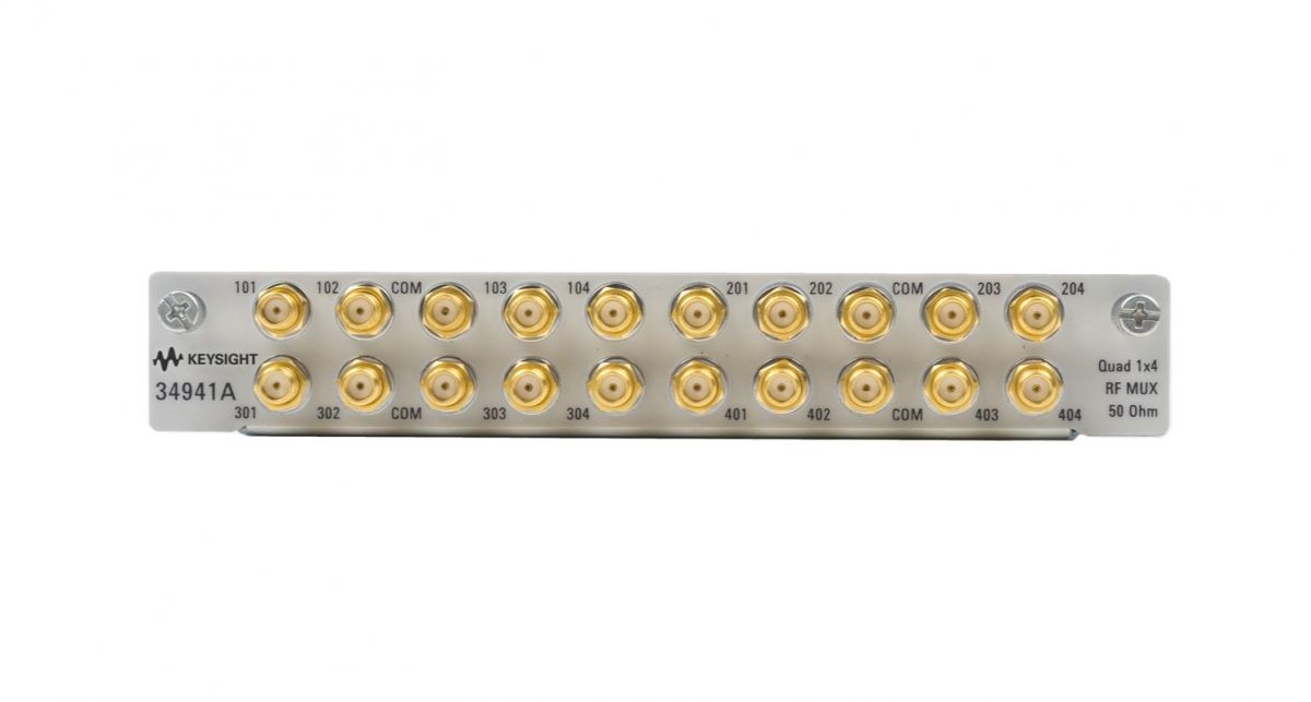 34941A用于34980A的四1x4 50欧姆3 GHz多路复用器模块图片