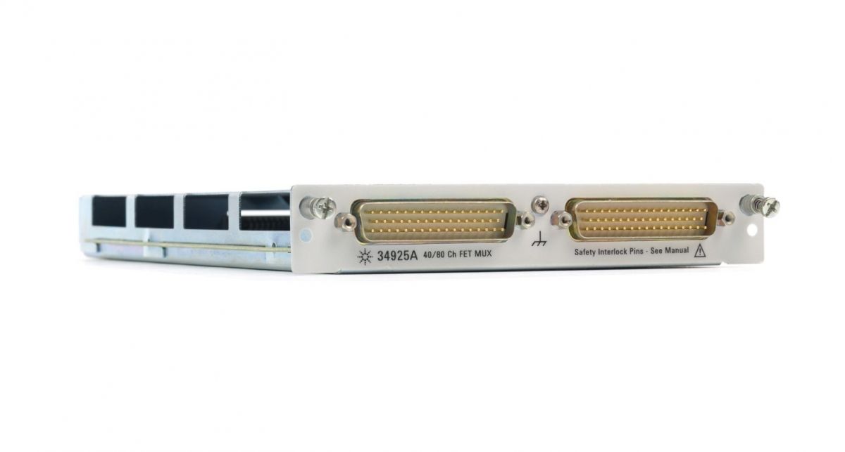 34925A用于34980A的40/80路光隔离FET多路复用器图片