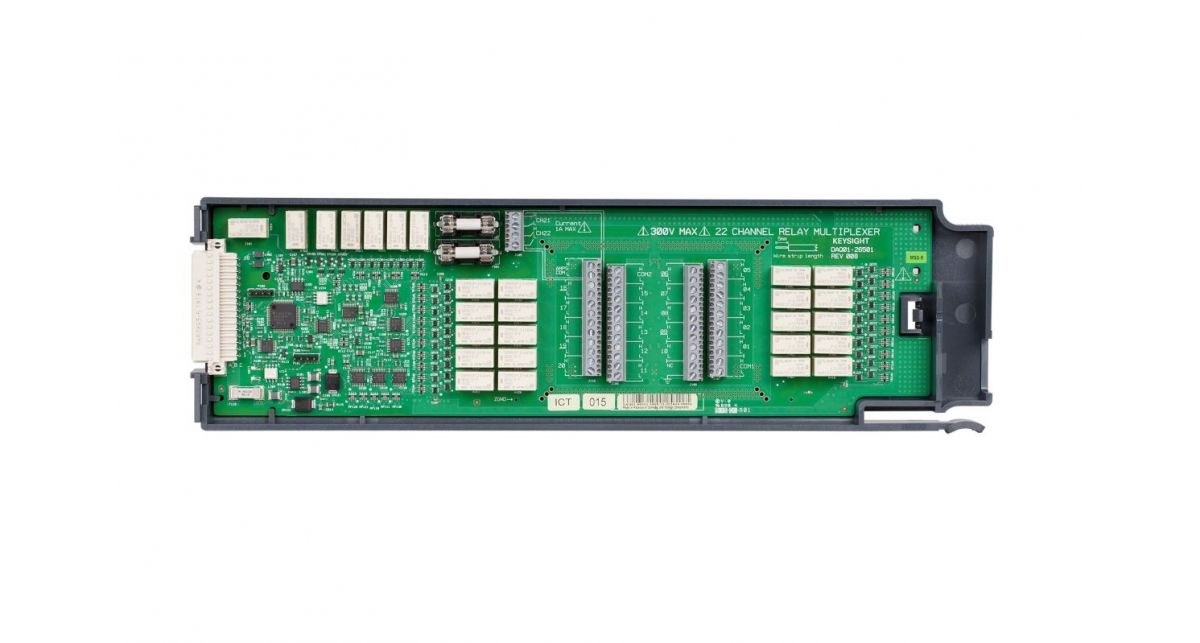 DAQM901A适用于DAQ970A的20通道多路复用器(2/4线)模块图片