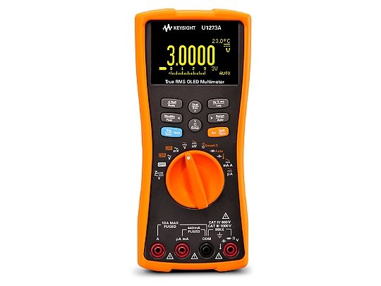 U1273A手持式数字万用表,4 ½位,IP54,OLED显示屏图片
