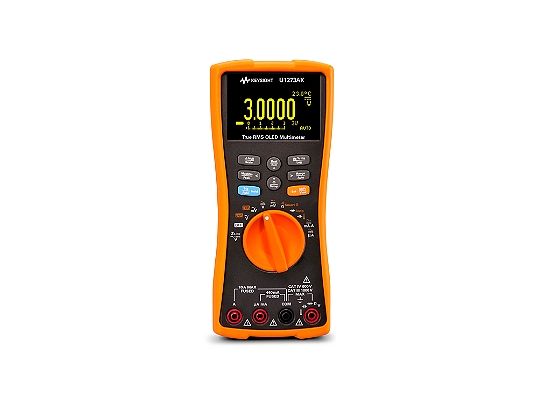 U1273AX手持式数字万用表,4 ½位,IP54,OLED显示屏,–40℃图片