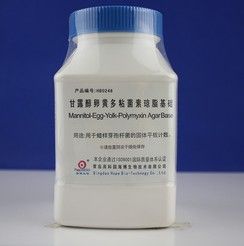 甘露醇卵黄多粘菌素琼脂基础图片
