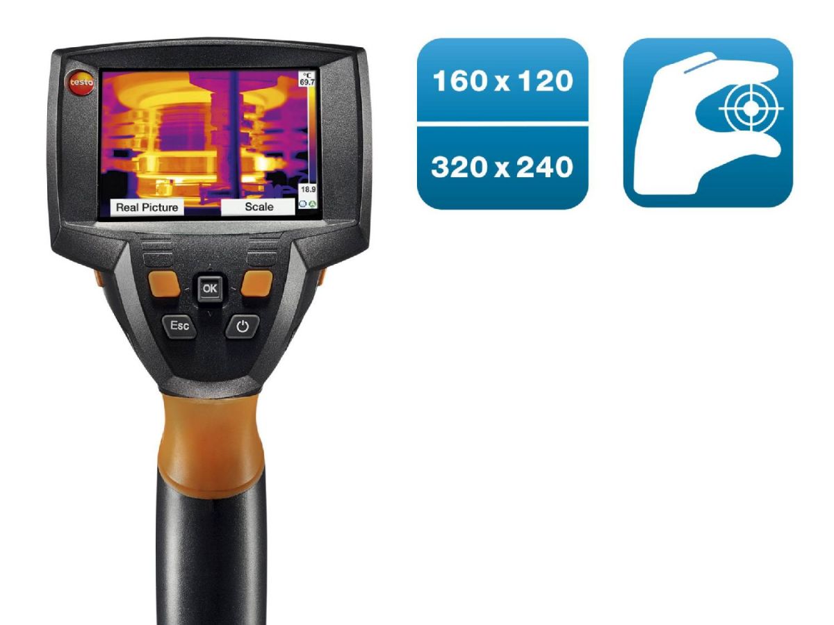 testo 875-1i精密级手动变焦红外热像仪图片
