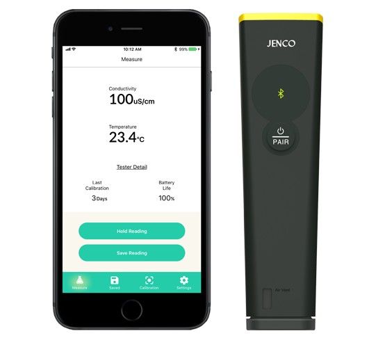 EC110B电导率,TDS,盐度,温度测试笔设计(蓝牙版)图片
