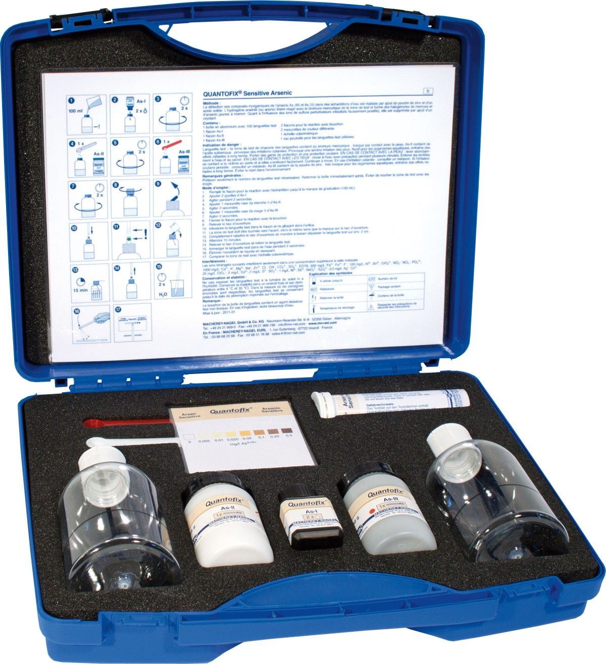 QUANTOFIX砷灵敏半定量测试条(Arsenic sensitive)图片