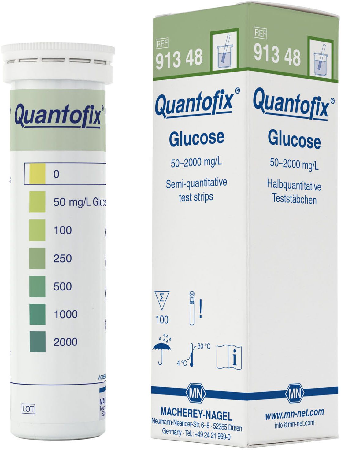 QUANTOFIX葡萄糖半定量测试条(Glucose)图片