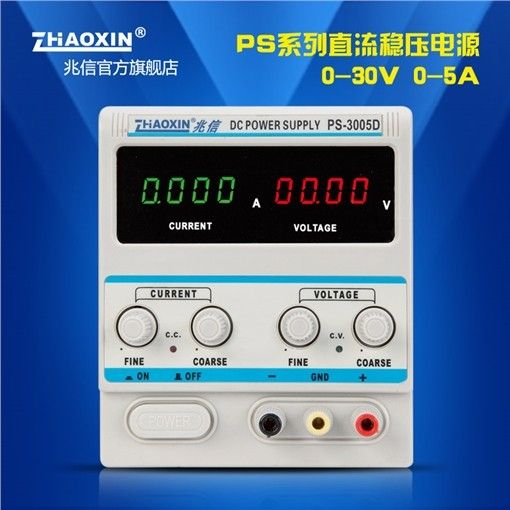 PS-3005D线性直流可调电源0-30V 0-5A图片