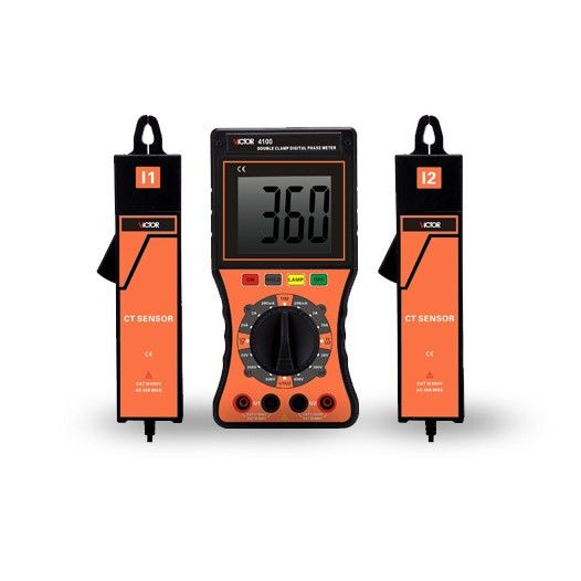 VICTOR 4100双钳数字相位伏安表图片