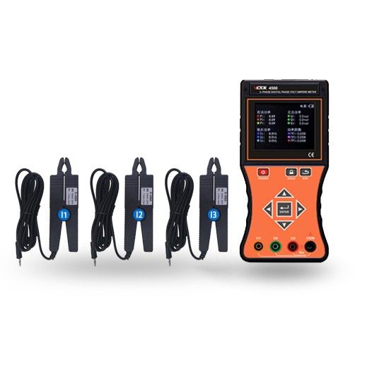 VICTOR 4500智能型三钳数字相位伏安表图片