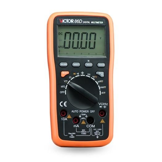 VICTOR 86D万用表(带USB口)图片
