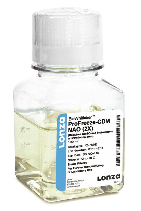 ProFreeze™-CDM,无动物来源，化学限定冷冻剂(2X)图片