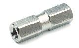 Agilent union, stainless steel, for 1/16 inch od tubing, for Waters systems图片