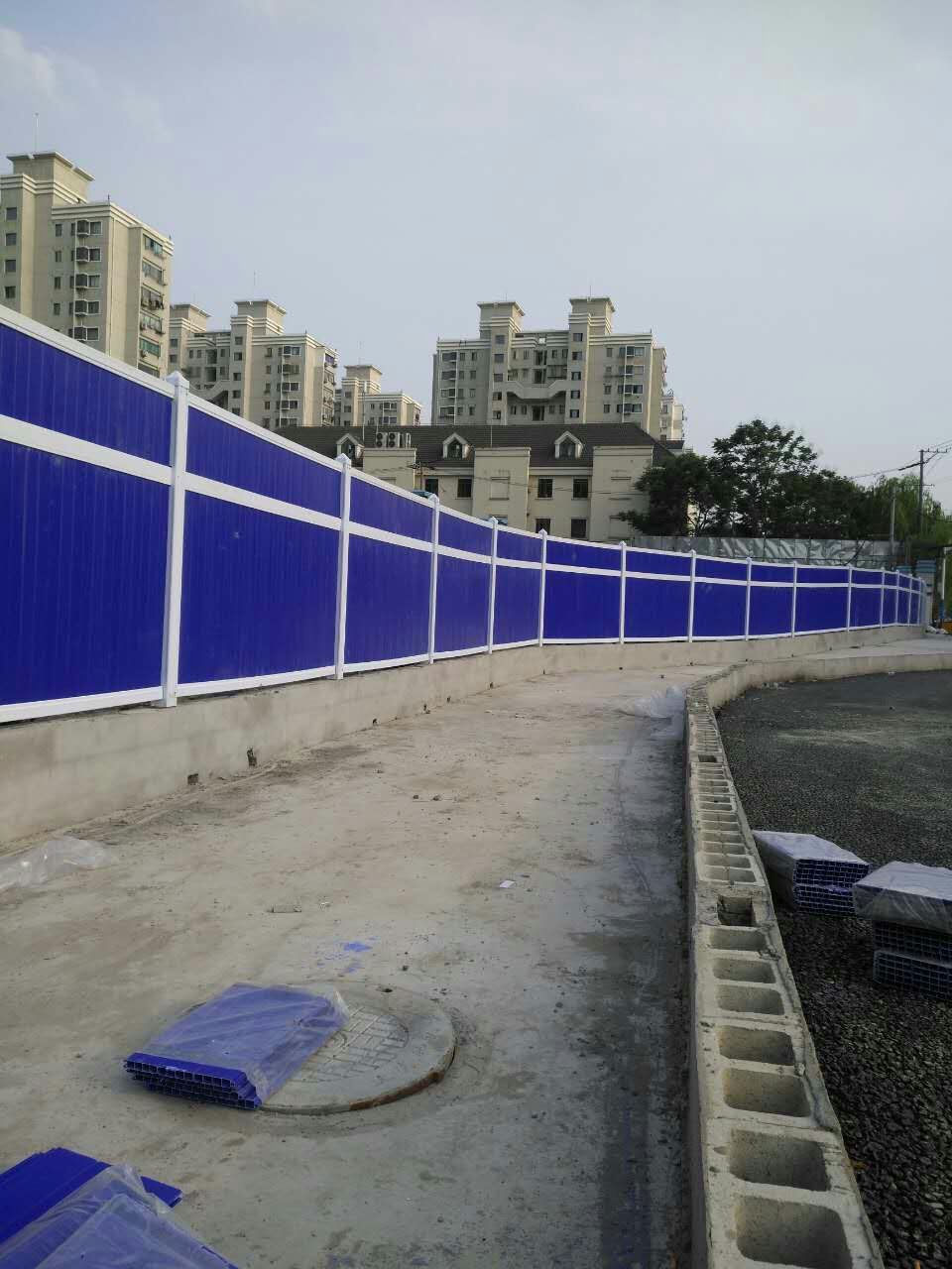 PVC围墙市政工程围挡图片