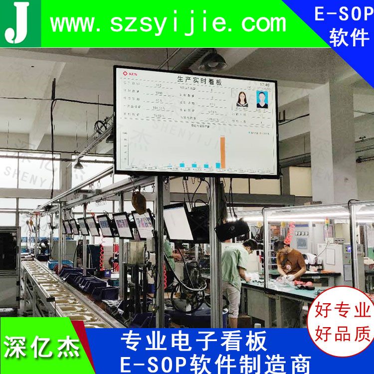 深亿杰sop生产线管理系统图片