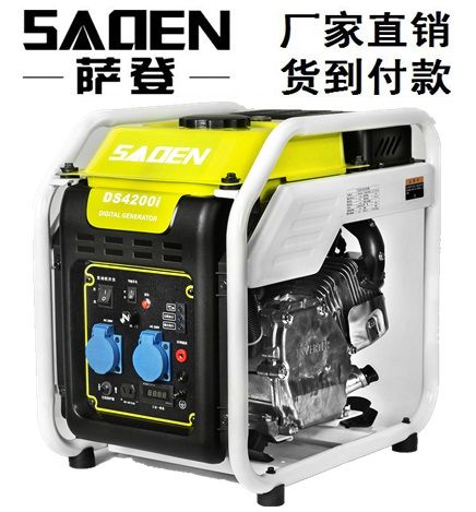萨登4000瓦汽油发电机图片