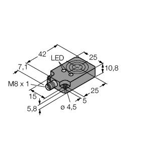 电感式传感器 BI8U-Q10-AP6X2-V1131图片